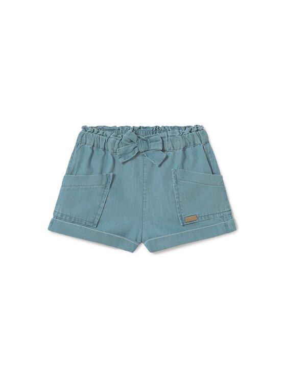 Mayoral Шорти от плат 1227 Син Regular Fit