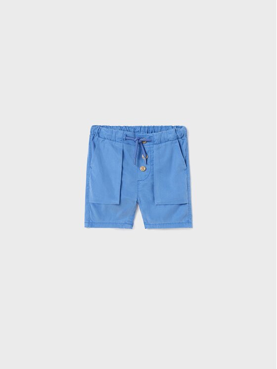 Mayoral Шорти от плат 1290 Син Regular Fit