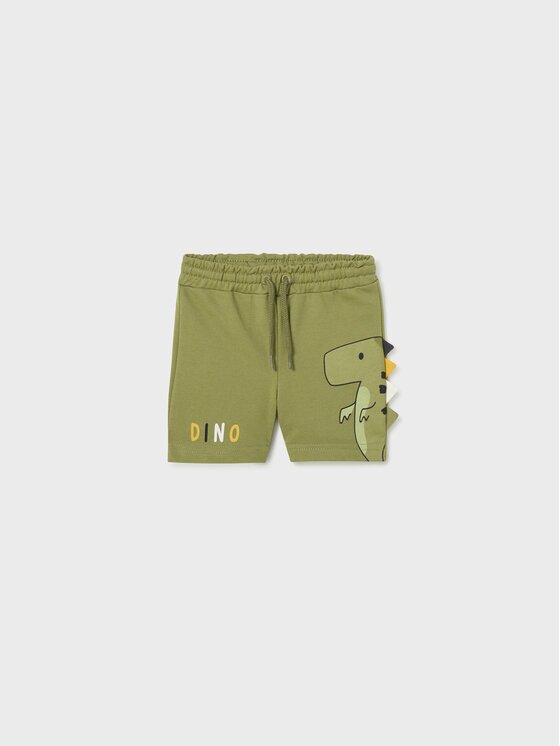 Mayoral Шорти от плат 1294 Зелен Regular Fit