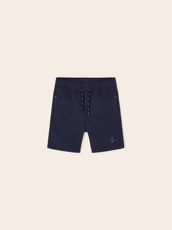 Mayoral Шорти от плат 3224 Тъмносин Regular Fit