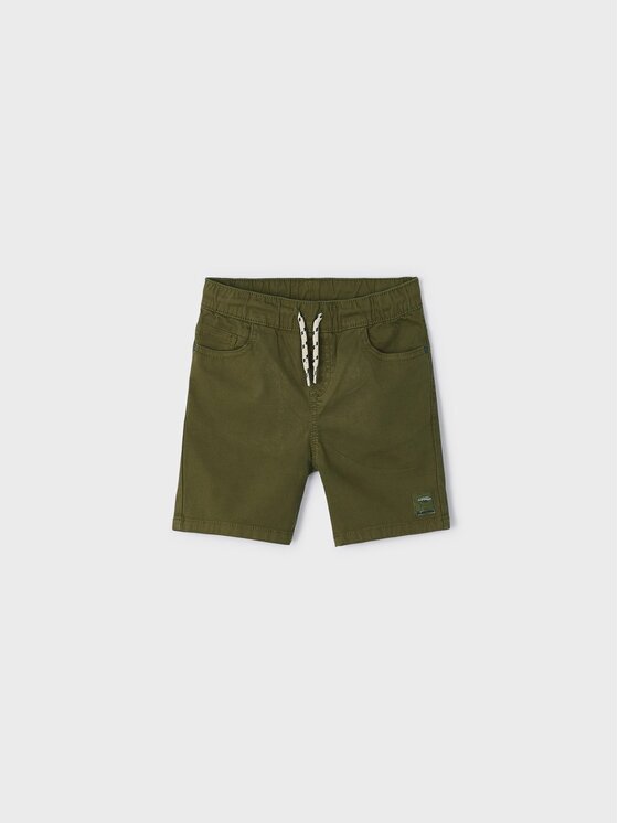 Mayoral Шорти от плат 3224 Зелен Regular Fit
