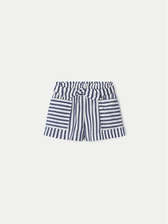 Mayoral Шорти от плат 3256 Тъмносин Regular Fit