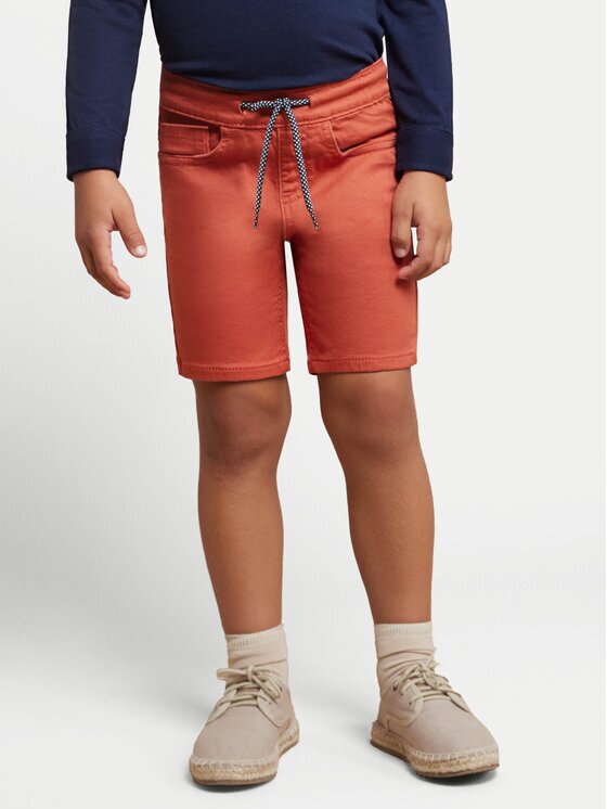 Mayoral Шорти от плат 3269 Оранжев Regular Fit