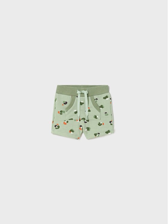 Mayoral Спортни шорти 1260 Зелен Regular Fit