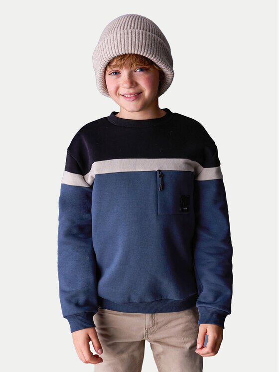 Mayoral Суитшърт 7406 Тъмносин Regular Fit