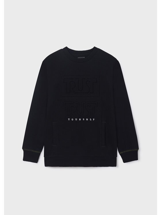 Mayoral Суитшърт 7450 Черен Regular Fit