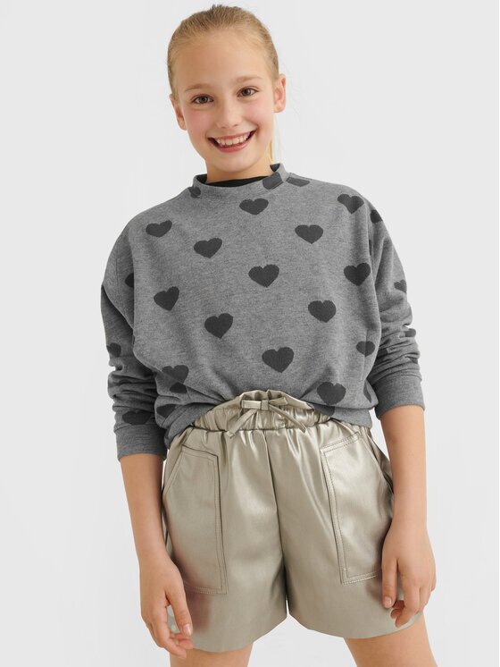 Mayoral Суитшърт 7474 Сив Relaxed Fit
