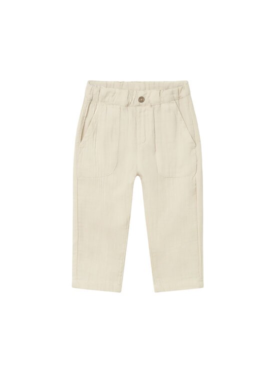 Mayoral Текстилни панталони 1521 Бежов Regular Fit