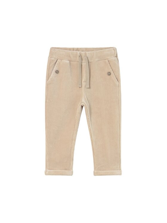 Mayoral Текстилни панталони 2510 Бежов Regular Fit