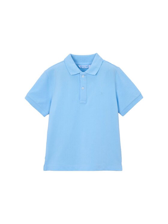Mayoral Тениска с яка и копчета 150 Regular Fit