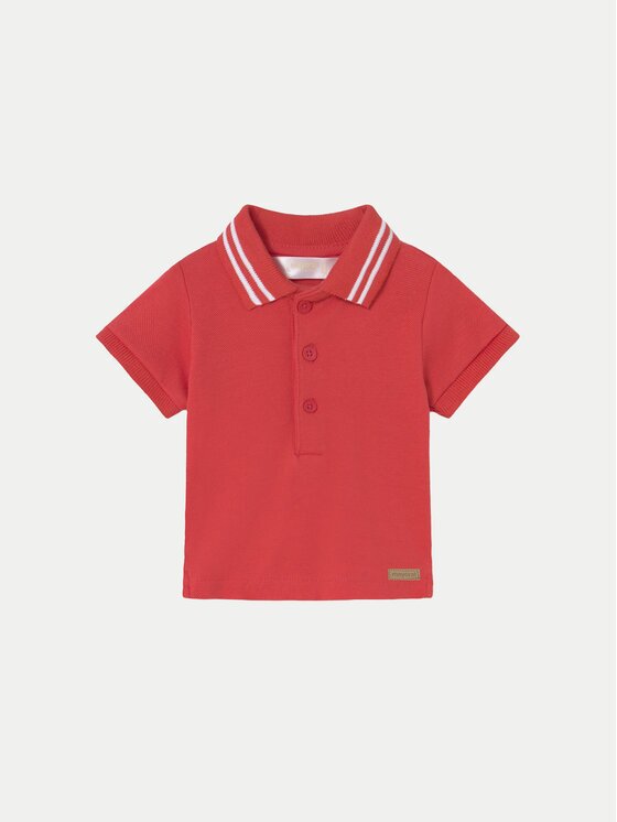 Mayoral Тениска с яка и копчета 190 Regular Fit