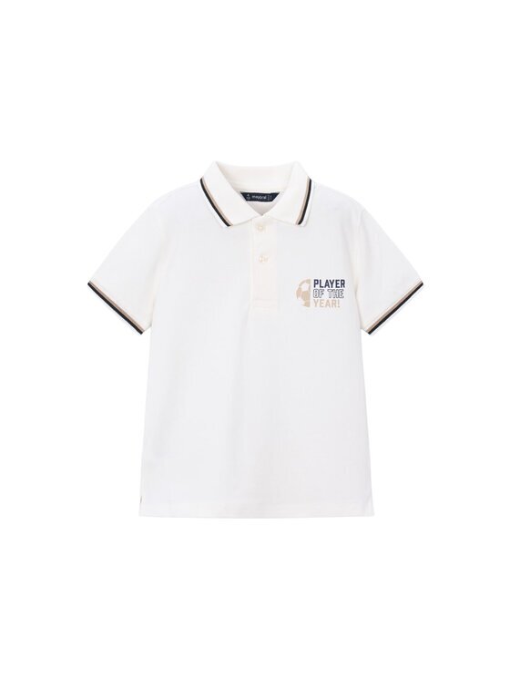 Mayoral Тениска с яка и копчета 3108 Regular Fit