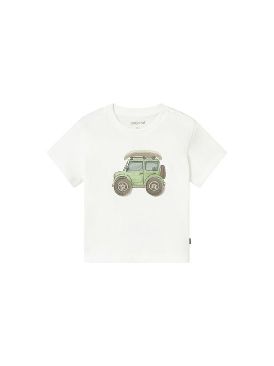 Mayoral Тишърт 1011 Бял Regular Fit