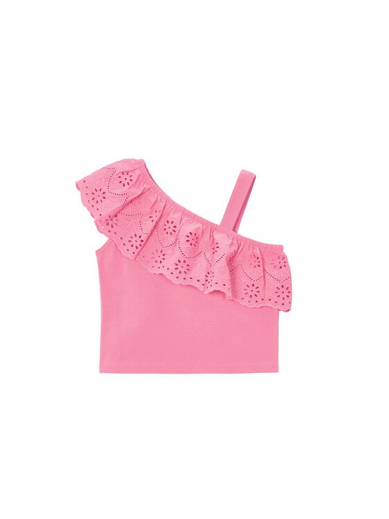 Mayoral топ 3022 Розов Cropped Fit