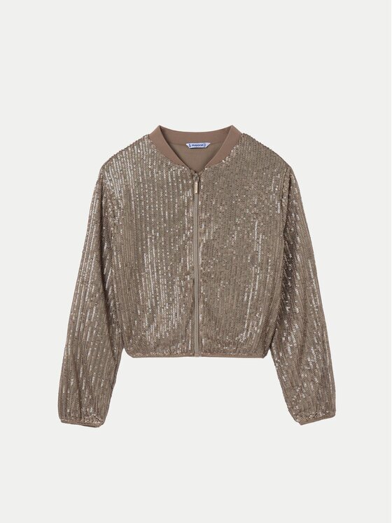 Mayoral Яке бомбър 7474 Кафяв Regular Fit