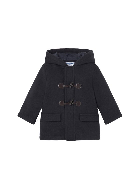Mayoral Зимно палто 2425 Тъмносин Regular Fit