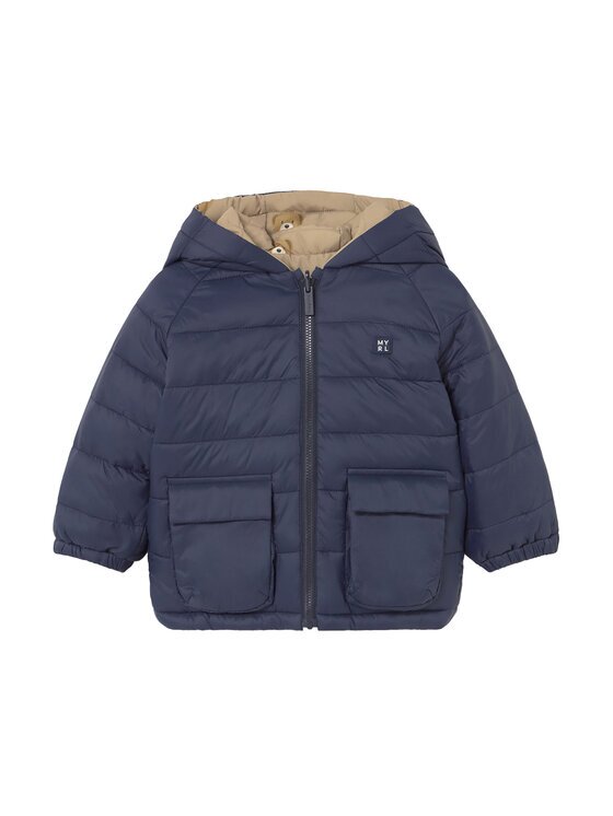 Mayoral Зимно яке 2420 Тъмносин Regular Fit