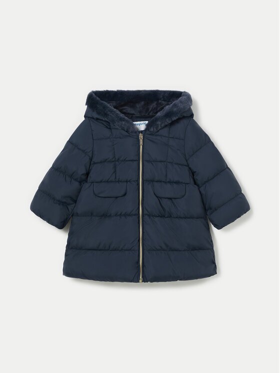 Mayoral Зимно яке 2483 Тъмносин Regular Fit