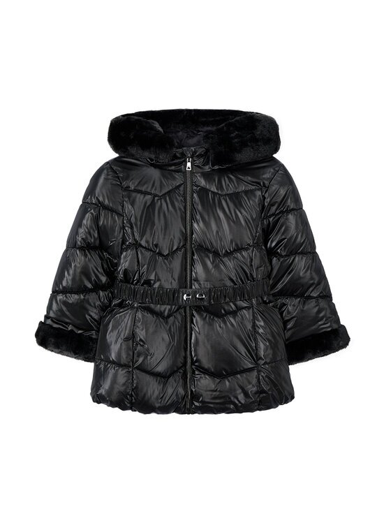 Mayoral Зимно яке 4448 Черен Regular Fit
