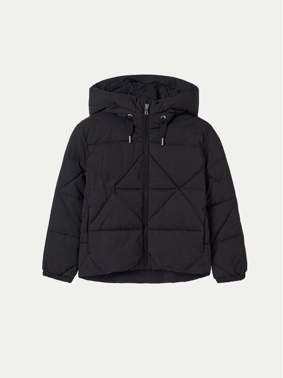 Mayoral Зимно яке 7484 Черен Regular Fit