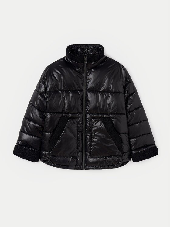 Mayoral Зимно яке 7485 Черен Regular Fit