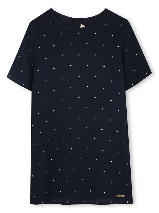 Michael Kors Ежедневна рокля R30297 D Тъмносин Regular Fit