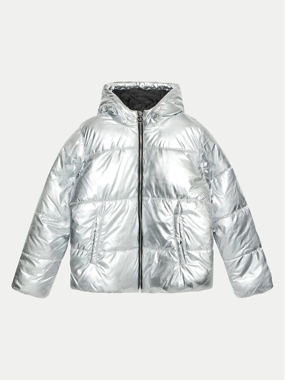 MICHAEL KORS KIDS Зимно яке R30187 D Сребрист Regular Fit
