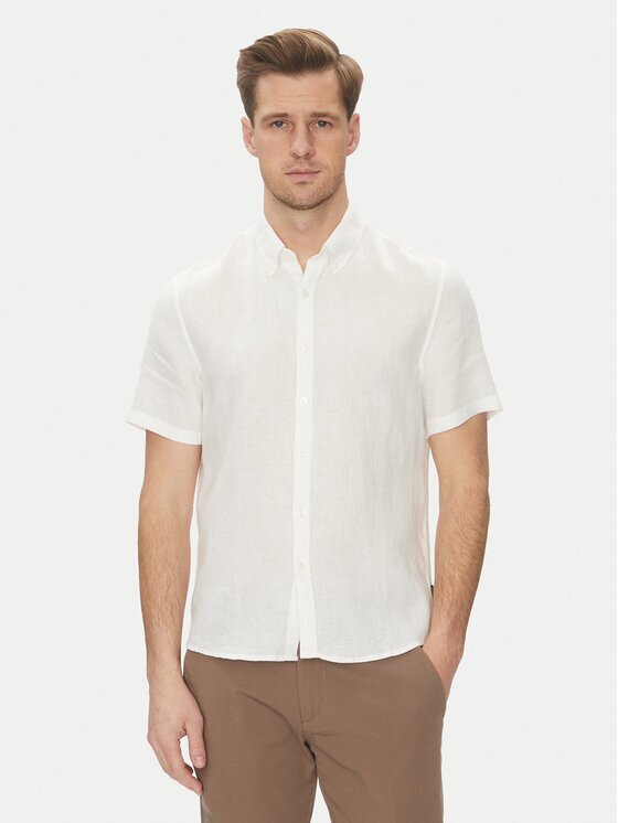 Michael Kors Риза CS1400I4YT Slim Fit
