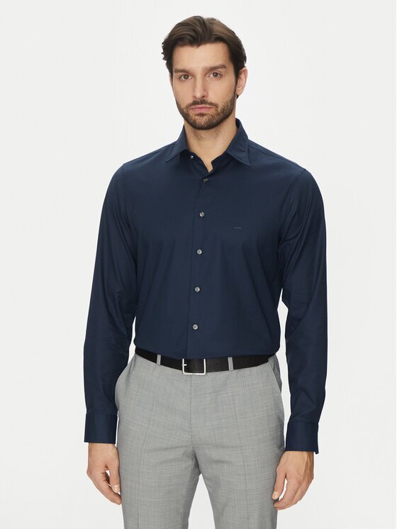 Michael Kors Риза MD0MD91514 Slim Fit