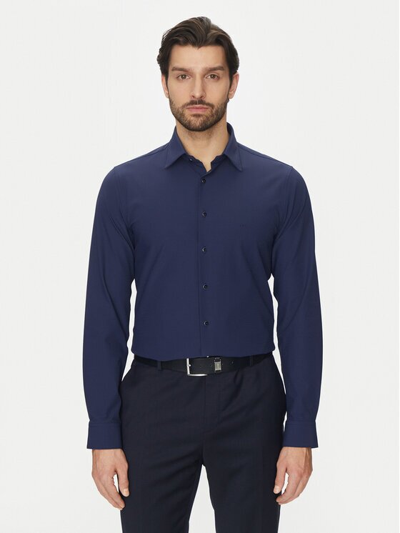 Michael Kors Риза MK0DS01531 Slim Fit