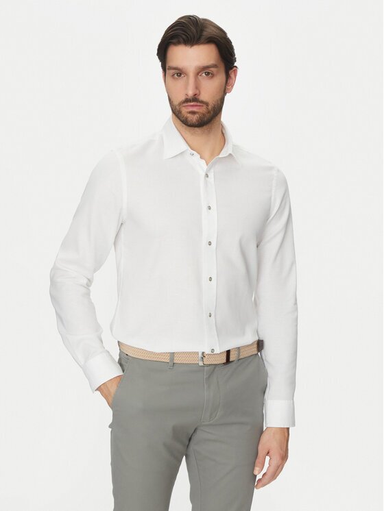 Michael Kors Риза MK0DS01556 Slim Fit