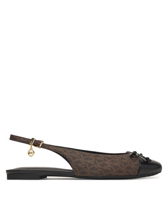 Michael Michael Kors Балеринки Piper Sling 40S6PIFP1B Кафяв