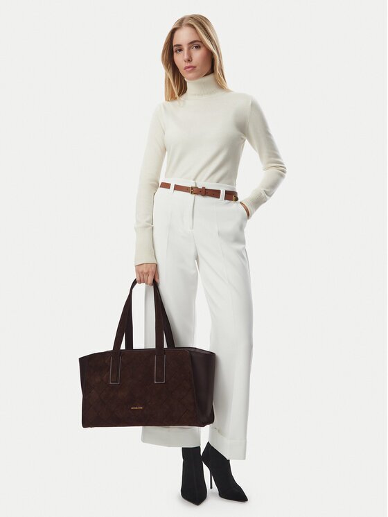 Michael Michael Kors Дамска чанта Hudson 33F6GHDT3X