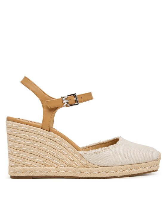 Michael Michael Kors Еспадрили Kenzie Wedge 40S6KZMS2D Екрю