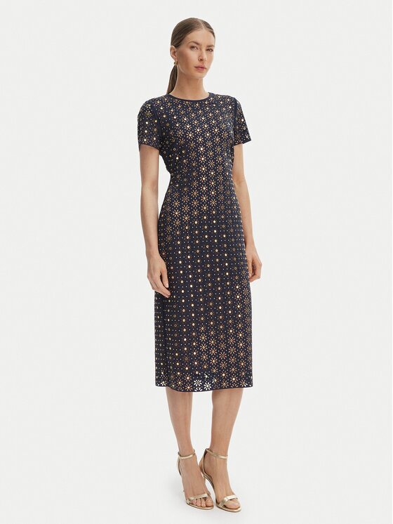 Michael Michael Kors Ежедневна рокля MS683HED6E Slim Fit