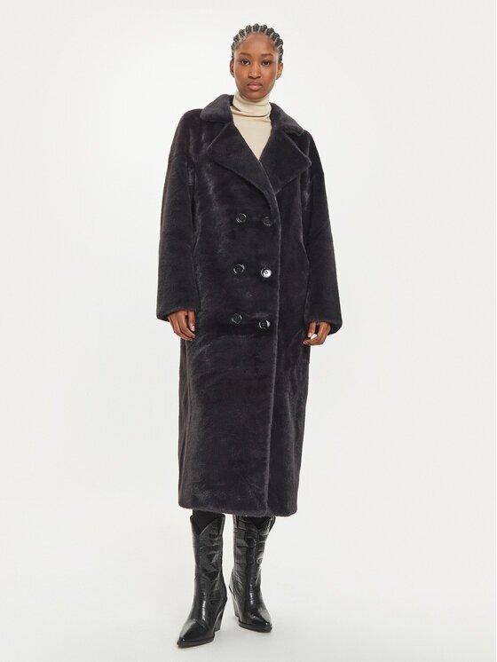 Michael Michael Kors Кожено палто 77B1401M52 Oversize
