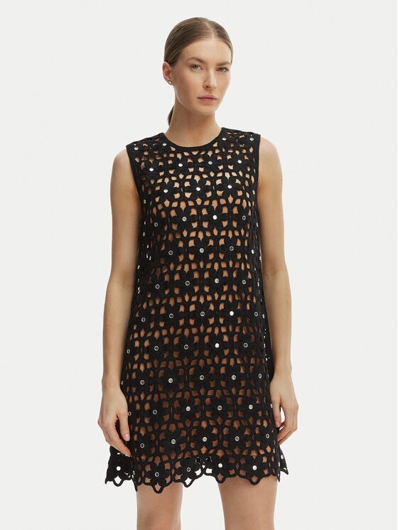 Michael Michael Kors Лятна рокля MS683CWKNE Slim Fit