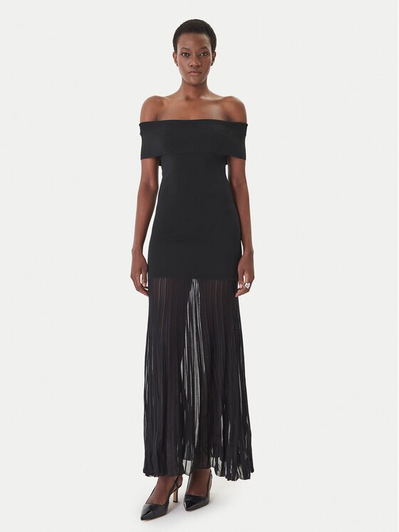 Michael Michael Kors Плетена рокля MS683HGBFD Slim Fit