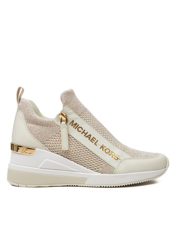 Michael Michael Kors Сникърси Wills Metallic Stretch Knit Trainer 43S3WIFS4D