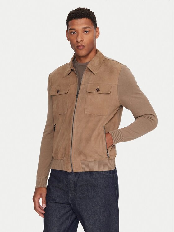 Milestone Кожено яке MSRayan 531624 60700 Regular Fit