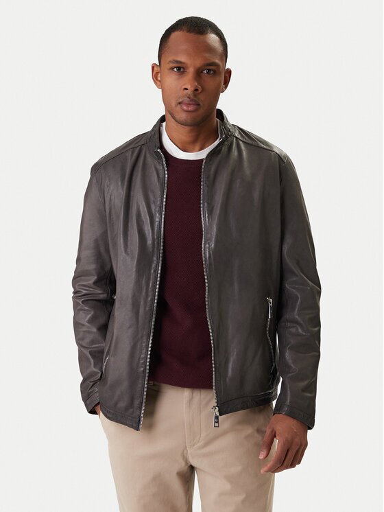 Milestone Кожено яке Oliverio 611099 60770 Regular Fit