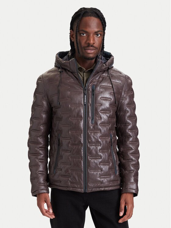 Milestone Кожено яке Tamino 631019 60305 Regular Fit