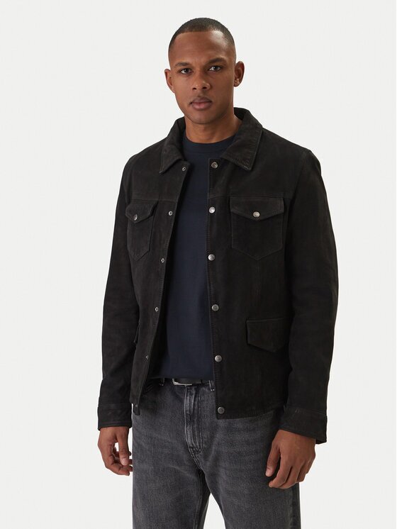 Milestone Кожено яке Valerio 612205 60790 Regular Fit