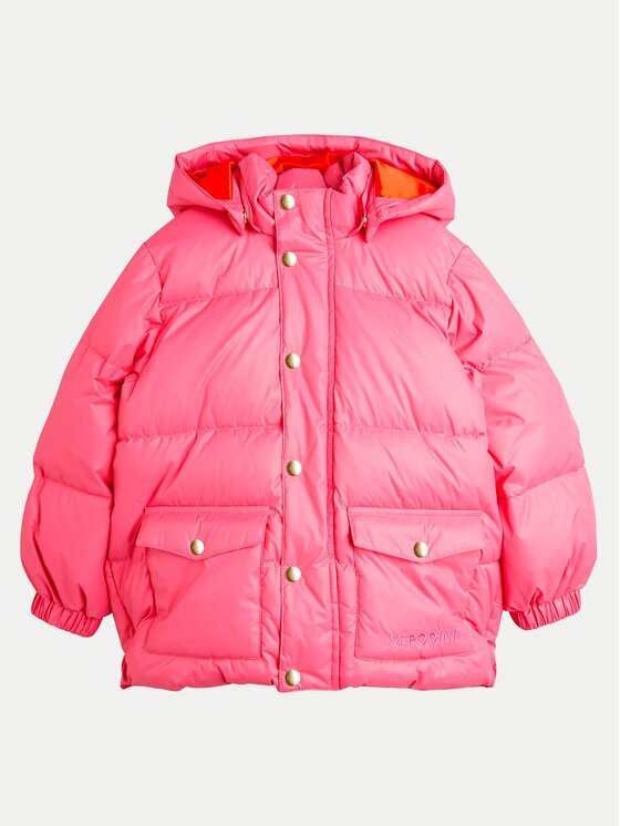 MINI RODINI Пухено яке 2471011828 Розов Regular Fit