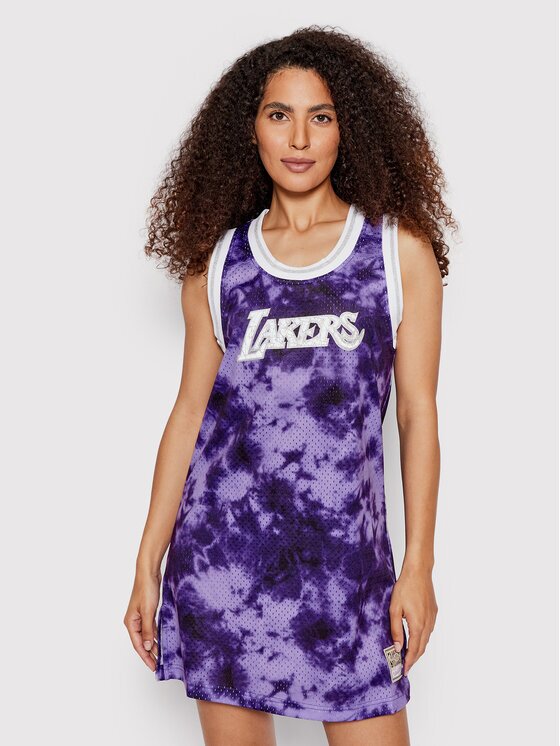 Mitchell & Ness Ежедневна рокля TDRSLF19018 Regular Fit