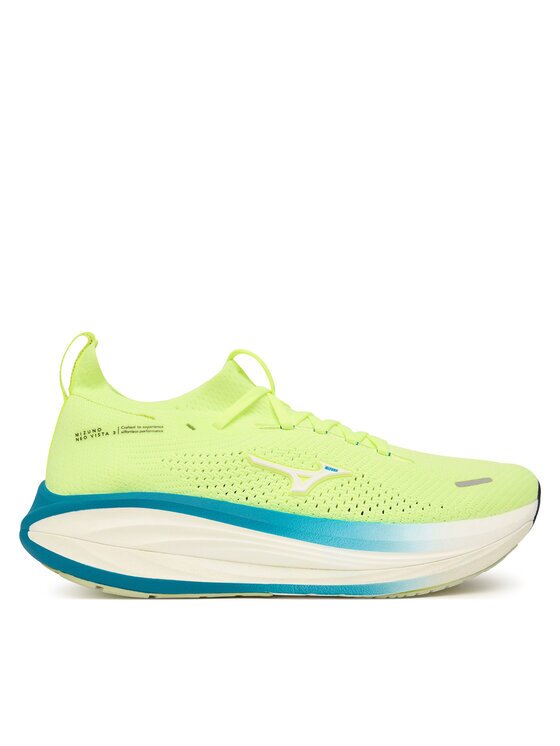 Mizuno Маратонки за бягане Neo Vista 3 J1GM2610 Светлозелен
