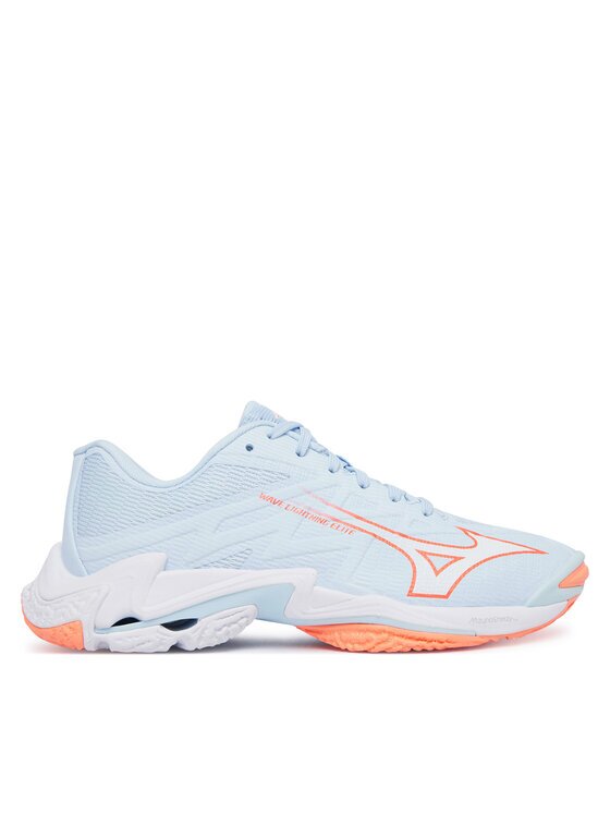 Mizuno Обувки за зала Wave Lightning Elite V1GC2600 Светлосин