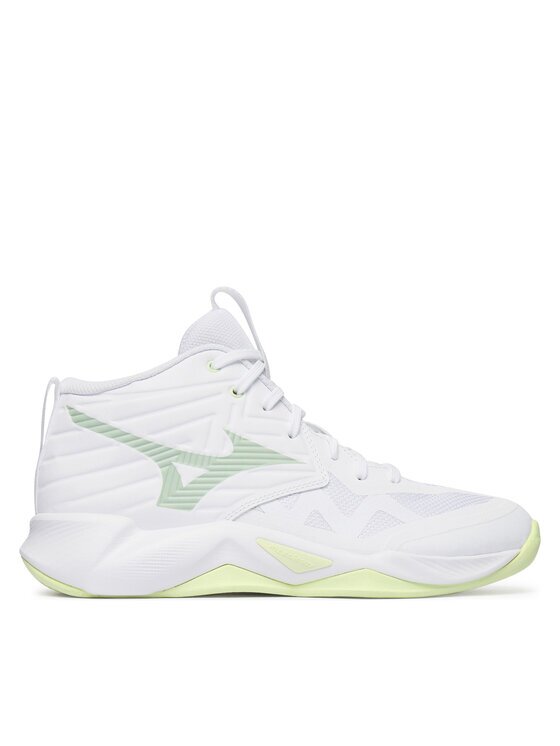 Mizuno Обувки за зала Wave Momentum Pro Mid V1GC2545 Бял