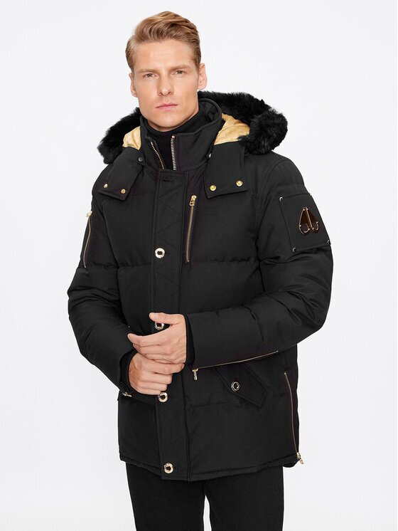 Moose Knuckles Пухено яке Gold 3Q Jacket Sharling M32MJ128GS Regular Fit
