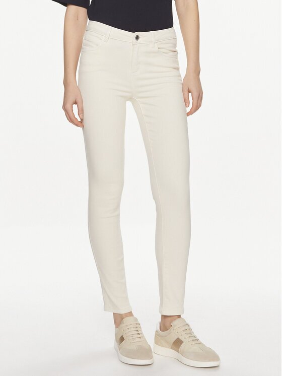 Morgan Дънки 231-PRETTY1 Екрю Slim Fit